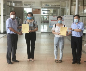 2 bệnh nhân Covid-19 cuối cùng của tỉnh Quảng Nam đã xuất viện