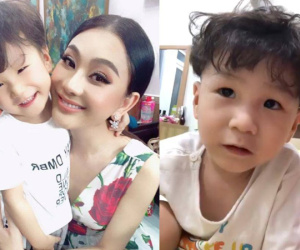 Con trai Lâm Khánh Chi nói ngọng nghịu một câu làm mẹ nghẹn ngào muốn khóc