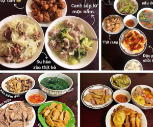Mãn nhãn trước những mâm cơm nhà tươm tất của anh chồng đảm, vợ ăn uống tạm bợ thì tự mình ra tay