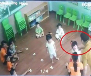Đình chỉ 3 giáo viên để bé 2 tuổi bị bố bạn học hành hung