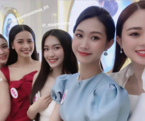 Tụ hội trong một khung hình, hội visual Hoa hậu làm bùng nghi vấn muốn lập nhóm bạn thân