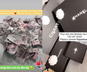 Xem vợ chồng, bạn trai nhà người ta tặng nhau quà Trung thu đây này: Chuyển khoản ngay tiền tỉ, sương sương cũng đồ hiệu xe hơi