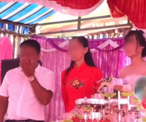 Bố rơi nước mắt ngày tiễn con về nhà chồng nhưng thái độ của cô dâu mới là đáng chú ý