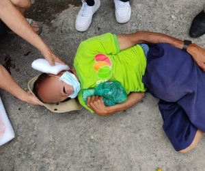 TP.HCM: Phẫn nộ gã đàn ông tông xe làm người bán vé số tật nguyền chấn thương nặng rồi bỏ chạy