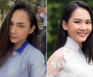 Đọ ảnh selfie với khi đi thi của thí sinh Hoa hậu Việt Nam, nhan sắc liệu có giống trên mạng?