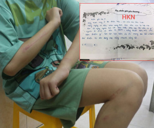 Hé lộ tâm thư đẫm nước mắt của bé gái nghi bị bố đẻ bạo hành ở Hải Phòng: 'Ngoài học với làm việc nhà ra thì chỉ có bị chửi, mong lớn thật nhanh để tự do sang với mẹ'