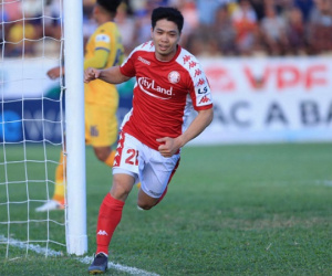 Công Phượng đang là chân sút nội xuất sắc nhất V-League