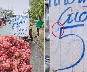 'Lừa tình' hơn cả ảnh mạng chính là những tấm bảng giá treo đầy từ ngoài đường vào trong siêu thị, tinh mắt lắm mới nhận ra mánh khoé