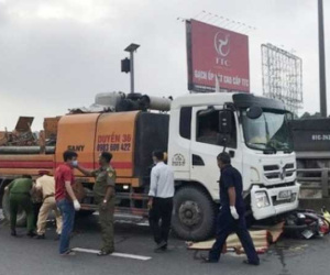 Lên TP HCM khám bệnh, 2 mẹ con bị xe bơm bê tông cán thương vong