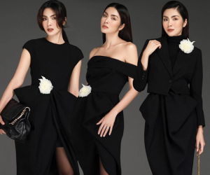 Hà Tăng hiếm lắm mới chịu khoe vai trần gợi cảm, loạt ảnh hậu trường khiến dân tình choáng ngợp