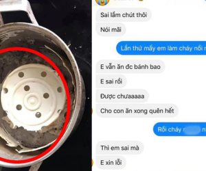 Đang lim dim ngủ bỗng thấy nhà khét mù, anh chồng bật dậy thì hoảng hồn khi chứng kiến 'chiến trường' cô vợ 'não cá vàng' để lại