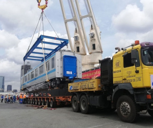 Toàn cảnh depot Long Bình, nơi tiếp nhận ba đoàn tàu đầu tiên của metro số 1