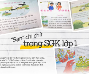 'Sạn' chi chít trong SGK lớp 1