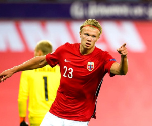 Haaland lập hat-trick đầu tiên cho tuyển Na Uy