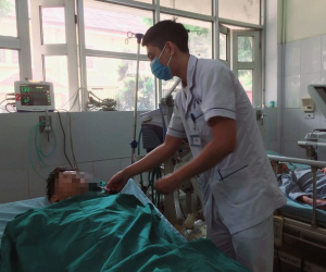 Cứu sống người đàn ông mất 2 lít máu, vỡ bàng quang do tai nạn