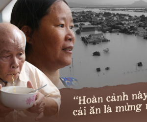 Người dân 5 ngày ăn cháo trắng kèm muối, đêm không dám ngủ trong trận lũ lịch sử ở Quảng Bình