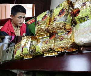 Bắt quả tang thợ cơ khí tàng trữ lượng lớn ma túy ở nhà riêng