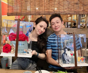 MC Anh Tuấn mở tiệc mừng sinh nhật tuổi 46 nhưng mọi ánh nhìn lại đổ dồn vào nhan sắc bà xã xinh đẹp, kín tiếng