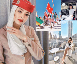 Gái đẹp Việt làm tiếp viên tại hãng hàng không đắt giá nhất hành tinh: Lương hơn 1 tỷ/năm, từng đặt chân đến 76 quốc gia