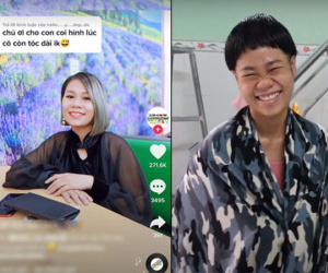 Cô vợ trẻ bị chồng dụ cắt tóc, phải đội nón mỗi khi ra đường vì kiểu đầu 'thách thức dư luận'