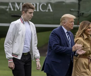Tổng thống Donald Trump nói con trai Barron 'không biết bản thân nhiễm Covid-19'
