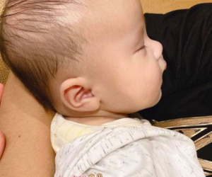 Duy Mạnh tung ảnh góc nghiêng thần thánh của con trai lên mạng xã hội khiến dân tình phát sốt