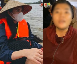 Thủy Tiên bức xúc quyết đòi lại số tiền từ thiện trao cho bà con vùng lũ bị một người phụ nữ 'ăn chặn'