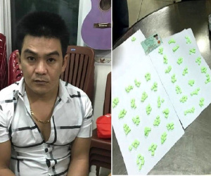 Chặn bắt đối tượng dùng xe ôtô vận chuyển hơn 2kg ma túy đá