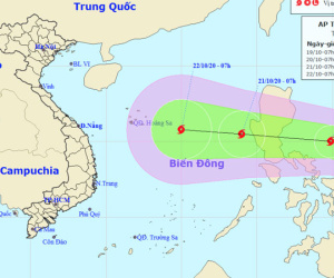 Bão mới tiếp tục đổ về miền Trung?