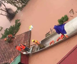 Quảng Bình: Sau lũ, thi thể người đàn ông nổi lên trong vườn nhà