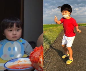 Bé Sa lớn nhanh quá, trông cứng cỏi hơn hồi bé đã thế còn sống cực kỳ tình cảm