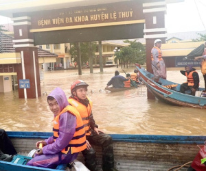 Dự báo thời tiết 21/10: Miền Trung chưa thôi mưa, lũ rút rất chậm