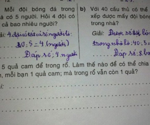 Bài toán chia cam lớp 2 khiến phụ huynh tranh cãi, đáp án hóa ra 'siêu dễ'