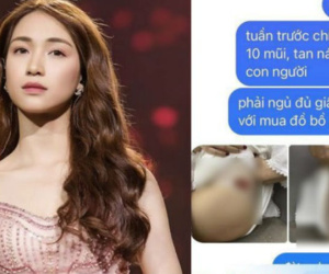 Hoà Minzy phải tiêm 10 mũi thuốc sau nhiều ngày dầm mưa đi cứu trợ, xót xa vì vòng 3 rướm máu