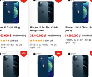 Giá đặt hàng của iPhone 12 liên tục giảm