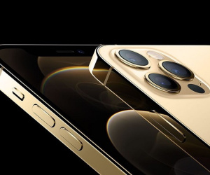 iPhone 12 Pro màu Gold có khung viền thép bền hơn so với các màu khác