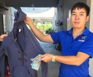 Chuyện hi hữu: Phát hiện 8 triệu đồng trong chiếc áo cũ bà con đem từ thiện, dân mạng liền xôn xao 'quỹ đen' của anh chồng nào vậy?