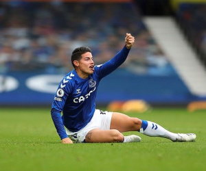 Everton nhận tin dữ từ James Rodriguez