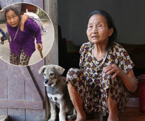 Gặp cụ bà lưng còng 'cõng' bao quần áo, mì tôm ủng hộ người dân miền Trung: 'Hơn 200.000 đồng/tháng tôi ăn tiêu xả láng, giúp được phần nào hay phần đó'