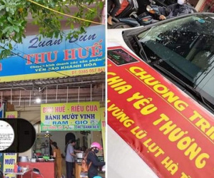 Xử phạt quán bún ở Hà Tĩnh vì 'chặt chém' đoàn công tác từ thiện