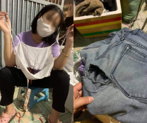 Chán ngán cảnh đi quyên đồ từ thiện như đi quyên rác, hết áo 2 dây, đồ lót gợi cảm đến áo rách, quần thủng đũng,...