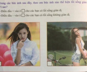 Hình ảnh của Midu minh họa cho bài tập về 'lối sống giản dị' được cho là trong SGK GDCD, sự thật là gì?