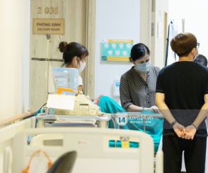 Đông Nhi chuyển phòng đẻ mổ, hạ sinh con gái đầu lòng 'mẹ tròn con vuông'
