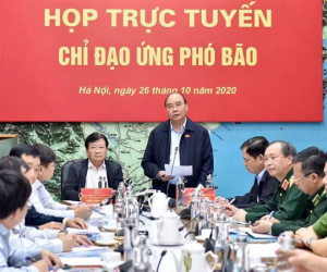 Thủ tướng chủ trì họp ứng phó bão số 9 giật cấp 15, gây mưa đặc biệt to hướng vào Đà Nẵng - Phú Yên