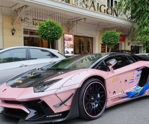 Bất ngờ với phong cách 'Thuỷ thủ mặt trăng' của siêu phẩm Lamborghini Aventador độ độc nhất tại Việt Nam