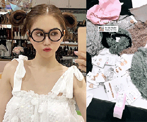 Người ta vào Zara mua sương sương vài triệu, riêng Ngọc Trinh 'quất' bill gần 38 triệu, Thúy Kiều xách 2 tay không xuể