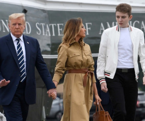 Tổng thống Trump nói con trai chỉ nhiễm Covid-19 trong '15 phút'