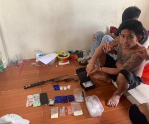 Hai cha con bị bắt vì rủ nhau buôn bán ma tuý