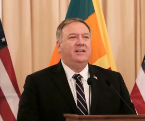 Ngoại trưởng Mỹ Michael Pompeo tới Hà Nội, bắt đầu thăm chính thức Việt Nam