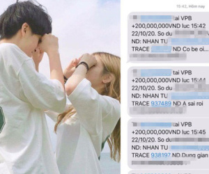 Cô gái khoe được anh trai chuyển khoản 5 lần xin lỗi vì quên tặng quà ngày 20/10, dân tình thi nhau hỏi địa chỉ xin làm chị dâu